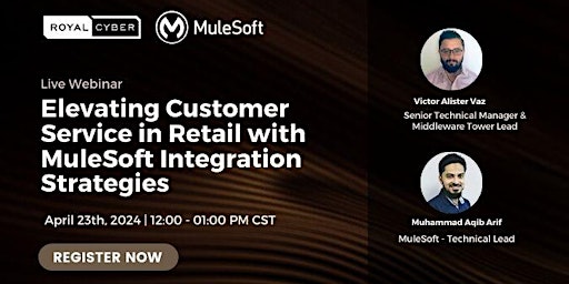 Primaire afbeelding van Elevating Customer Service in Retail with MuleSoft Integration Strategies