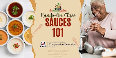 Hauptbild für Sauces 101 Hands-On Cooking Class