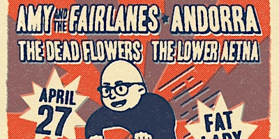 Primaire afbeelding van Amy & the Fairlanes & Andorra at Fat Lady Brewing