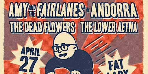 Imagen principal de Amy & the Fairlanes & Andorra at Fat Lady Brewing