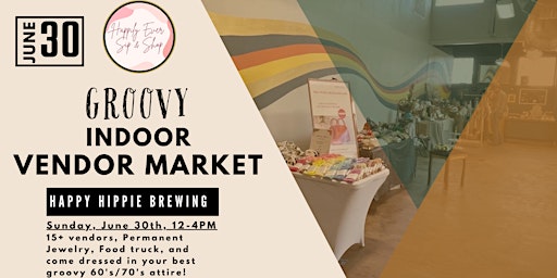 Imagem principal do evento Groovy Indoor Vendor Market
