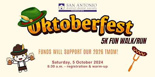Primaire afbeelding van SADDS Foundation Oktoberfest 5K Fun Walk/Run