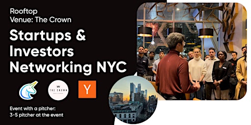 Primaire afbeelding van Startups & Investors Networking NYC (120 in-person)