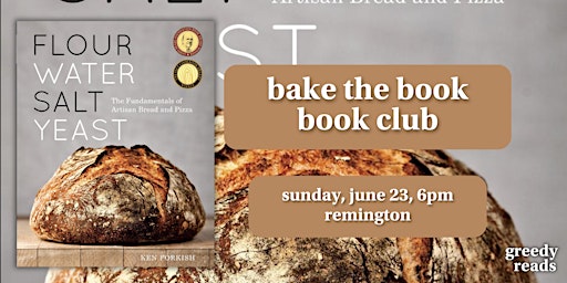 Immagine principale di Bake the Book June: "Flour Water Salt Yeast" by Ken Forkish 