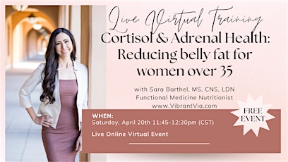 The Cortisol Connection: Reducing belly fat for women over 35