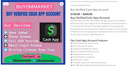 12 Tips For Buy Verified Cash App Accounts  With Low price (R)