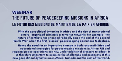 The Future of Peacekeeping Missions in Africa  primärbild