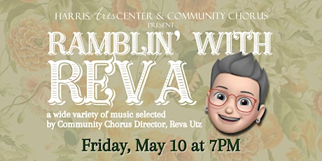 Community Chorus presents Ramblin' with Reva - FRIDAY  primärbild