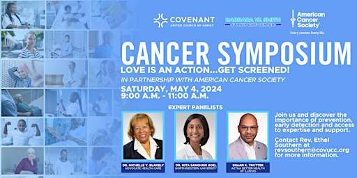 CANCER SYMPOSIUM - LOVE IS AN ACTION...GET SCREENED! primary image