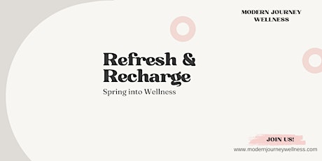 Refresh & Recharge: Spring into Wellness