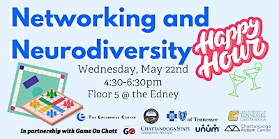 Networking & Neurodiversity—A Different Kind Of Happy Hour - May 22nd primary image