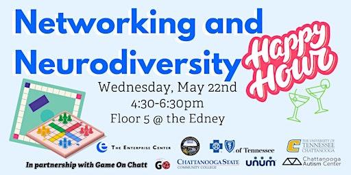 Networking & Neurodiversity—A Different Kind Of Happy Hour - May 22nd primary image