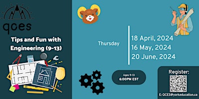 Hauptbild für Tips and Fun with Engineering (9-13)