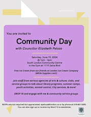 Community Day with Councillor Peloza