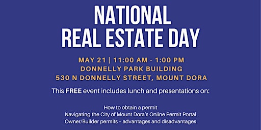 Imagem principal do evento National Real Estate Day