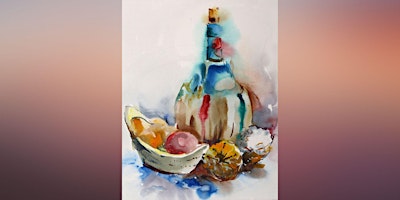 Primaire afbeelding van Watercolor Still Life Vase