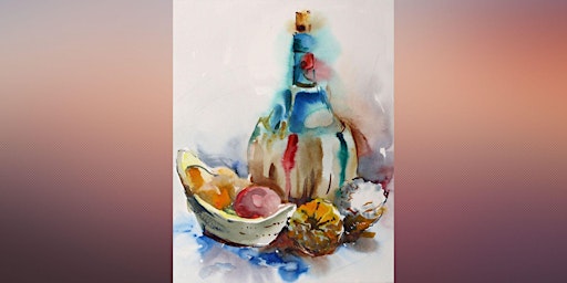 Watercolor Still Life Vase  primärbild