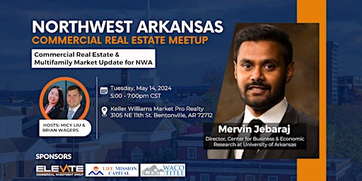 Northwest Arkansas Commercial Real Estate May Meetup primary image