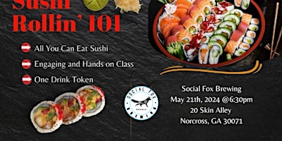 Imagem principal do evento Sushi Rollin' 101