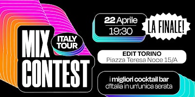 Mix Contest Italy Tour - La Finale primary image