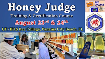 Primaire afbeelding van Honey Judge Training & Certification, FLORIDA (Levels 1-3)