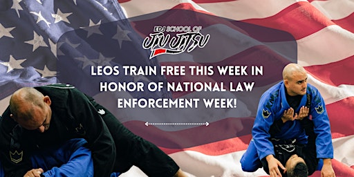 Image principale de LEOs TRAIN FREE THIS WEEK In Honor of National Law Enforcement Week!