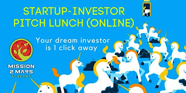 STARTUP INVESTOR PITCH LUNCH ONLINE (SPAIN)