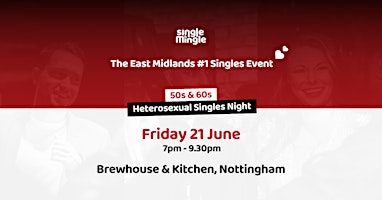 Singles Night at Brewhouse & Kitchen (50s & 60s) primary image