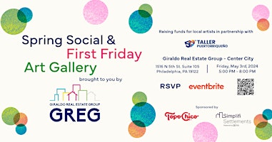 Hauptbild für Spring Social & First Friday Art Gallery