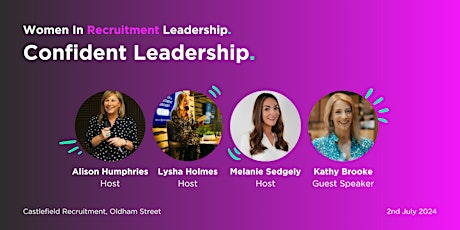 Women in Recruitment Leadership: Confident Leadership