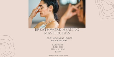 Imagem principal do evento Breathwork Healing with Becca Medvin