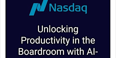 Hauptbild für Unlock productivity in Boardroom with AI Powered Insights