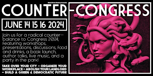 Imagen principal de COUNTER-CONGRESS 2024 (activist conference by Black Rose Books)