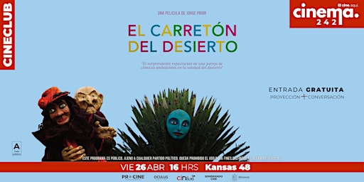 Imagem principal do evento EL CARRETÓN DEL DESIERTO | Proyección | Ducumental mexicano