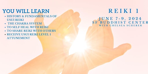 Primaire afbeelding van Usui  Reiki  Level 1