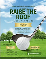 Raise the Roof for Holy Cross Church Golf Tournament