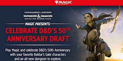 Imagem principal de D&D 50th Anniversary Baldur's Gate Draft