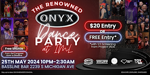 Hauptbild für The Renowned ONYX Dance Party
