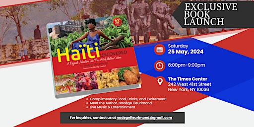 Primaire afbeelding van Haiti Uncovered 10th Anniversary Exclusive Book Launch