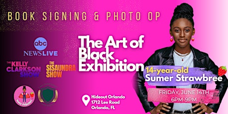 Sumer Strawbree Book Signing at the Art of Black Exhibition