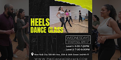 Heels Dance Class, Level 1 Beginner primary image