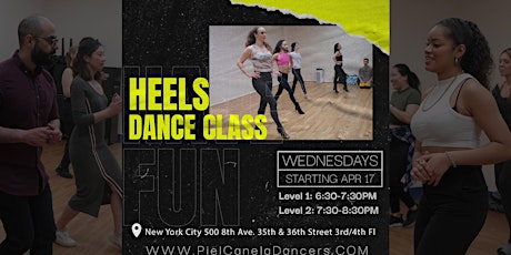 Heels Dance Class, Level 2 Advanced- Beginner