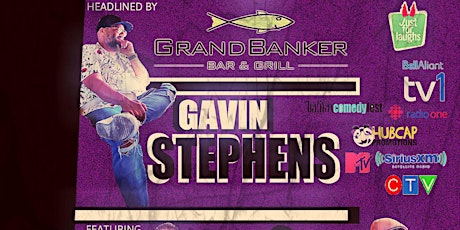 Image principale de Live Comedy Show featuring Gavin Stephens!