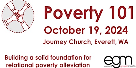 Everett Gospel Mission Poverty 101 Class @ Journey Church, Everett, WA