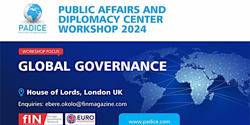 Imagem principal do evento Global Governance