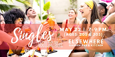 Primaire afbeelding van 5/22 - Singles Mixer at Elsewhere | Ages: 20s & 30s