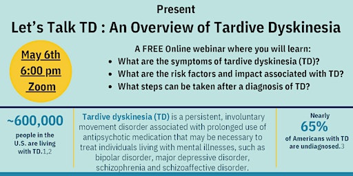 Let's Talk TD: An Overview of Tardive Dyskinesia primary image