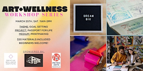 Art + Wellness Workshop: Make art, have fun, feel good!