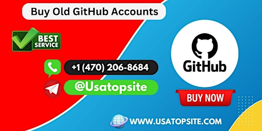 Imagem principal do evento 3Best Sites To Buy Old GitHub Accounts