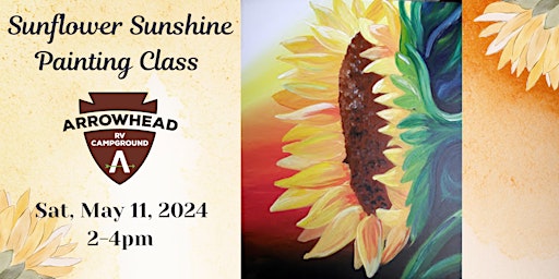 Imagem principal do evento Sunflower Sunshine  - Paint Class